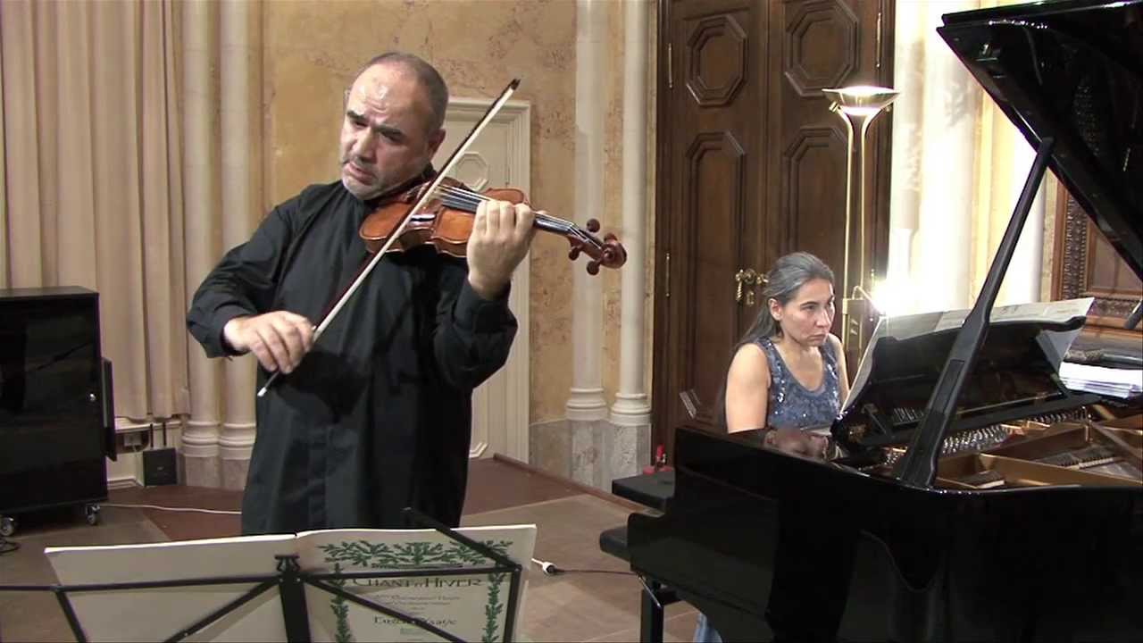 DUO DEMETRIUS & JANNA POLYZOIDES Eugène Ysaÿe - Rêve d